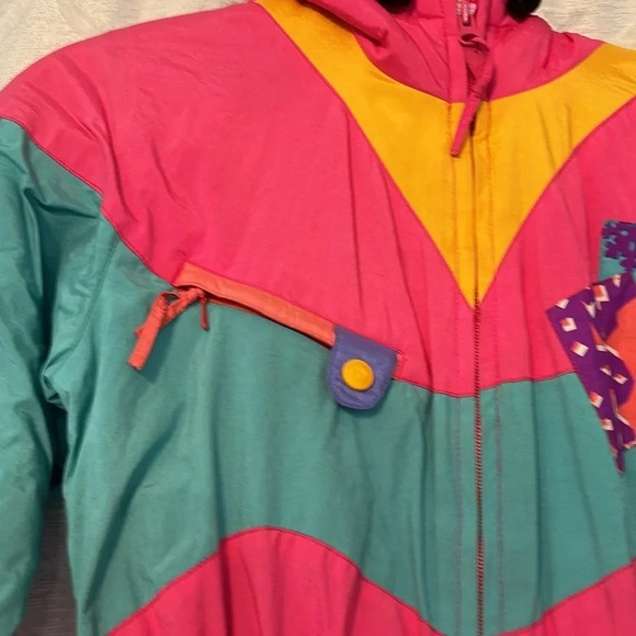 vintage ski suit obermeyer brand youth size 7 Heart Beat Style - Picture 4 of 15